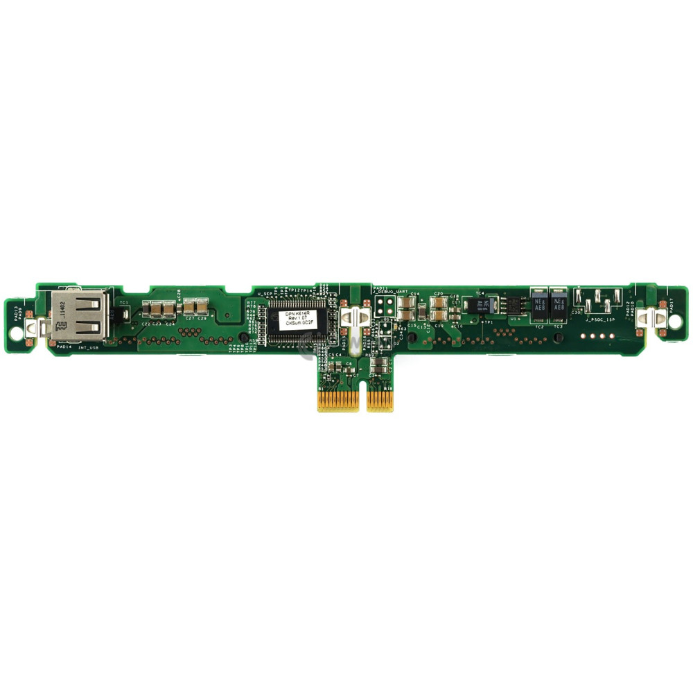 P669H DELL BACKPLANE RISER BOARD 2BAY 2.5 SFF FOR M610 M710HD 0P669H